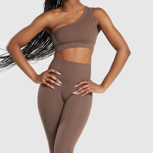 BNWT GYMSHARK COTTON SEAMLESS BRA SKIMS STYLE SZ SMALL - Picture 1 of 5